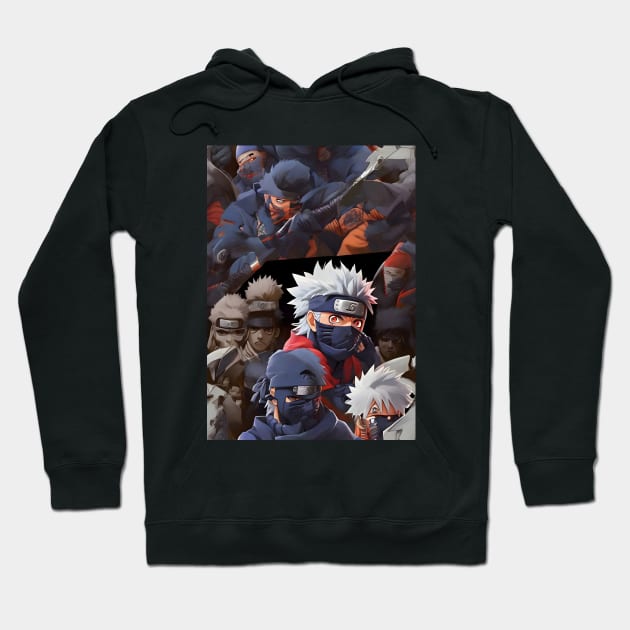 SASUKE ART WORK Hoodie by Pure Touch